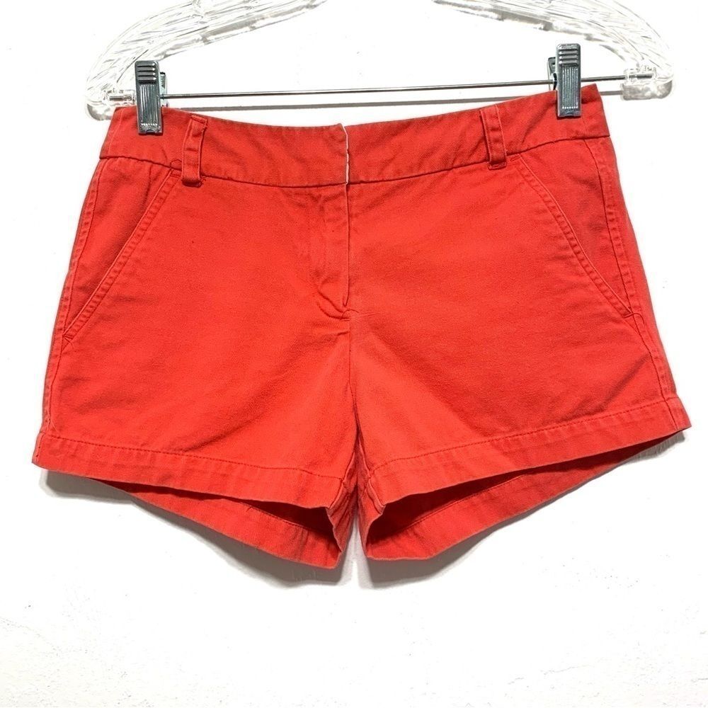 Forever 21 Red Orange Shorts 3 inch Inseam Mid Rise size XS